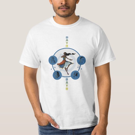 T-shirt Chemise 002 de Dayo (Devant)