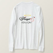 T-shirt Chemise 100% Ange (Design dos)