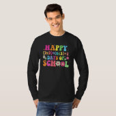 T-shirt Chemise 100 jours d'école Prof de maths Équations (Devant entier)