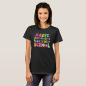 T-shirt Chemise 100 Jours D'école Prof de Maths Équations (Devant entier)