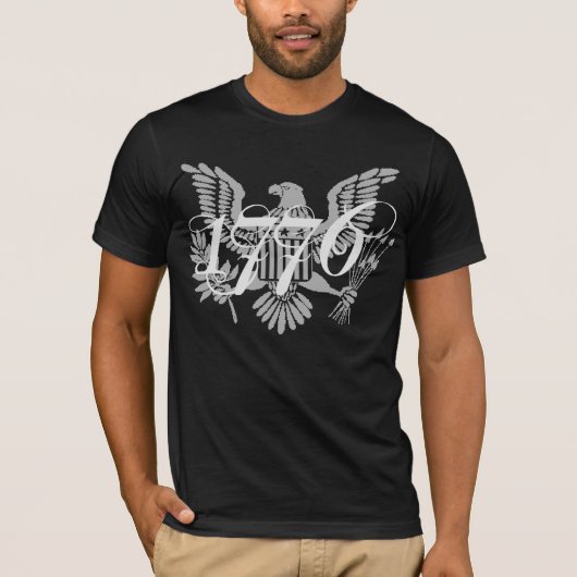 T-shirt Chemise 1776 d'Eagle (Devant)