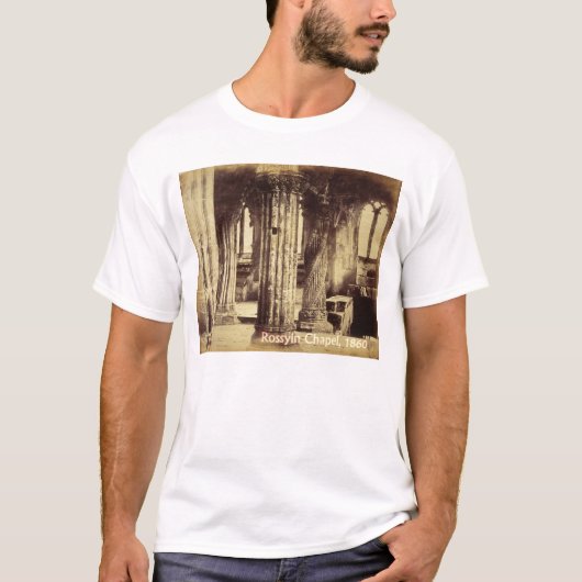 T-shirt Chemise 1860 de chapelle de Rosslyn (Devant)