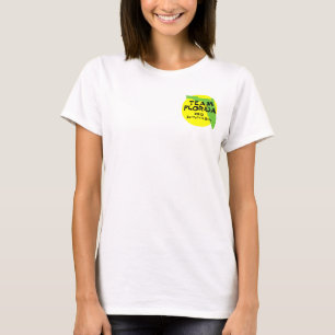 T-shirt Chemise 1 de la Floride d'équipe de dames