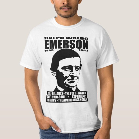 T-shirt Chemise 1 de Ralph Waldo Emerson (Devant)
