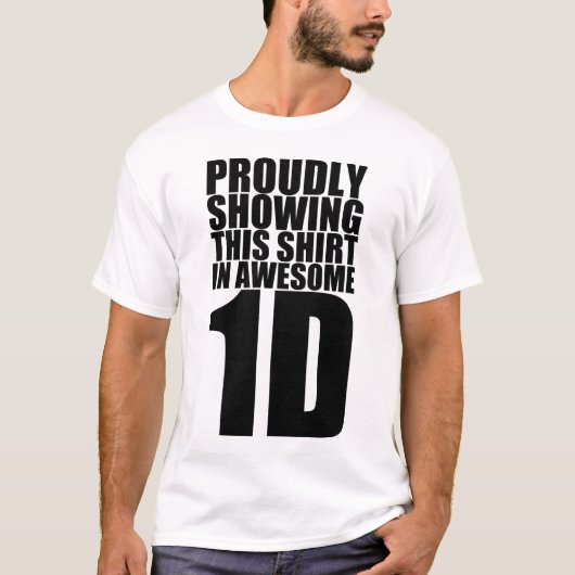 T-shirt chemise 1D (Devant)
