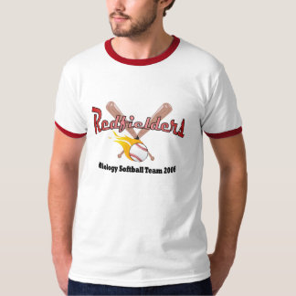 T-shirt Chemise 2008 d'équipe du base-ball de biologie