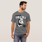 T-shirt Chemise 2012 de Barack Obama (Devant entier)