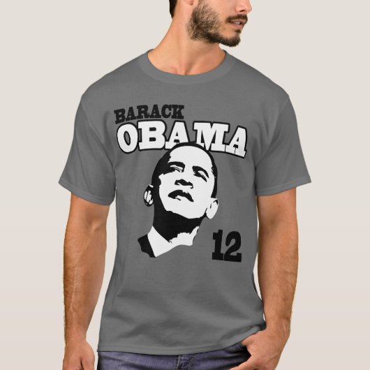 T-shirt Chemise 2012 de Barack Obama (Devant)
