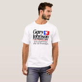 T-shirt Chemise 2012 de Gary Johnson (Devant entier)