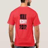 T-shirt chemise 2012 de Joseph Kony de mise à mort (Dos)