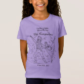 T-Shirt Chemise 2017 de casse-noix de filles de programme (Devant)