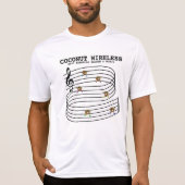 T-shirt Chemise 2017 sans fil d'équipe de noix de coco (Devant)