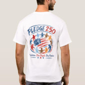 T-shirt Chemise 250 — Tee devant & dos (Dos)