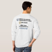 T-shirt Chemise #3 d'Axsium NRF (Dos entier)