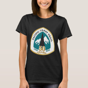 T-shirt Chemise 50 ans Pacific Crest Trail recto verso