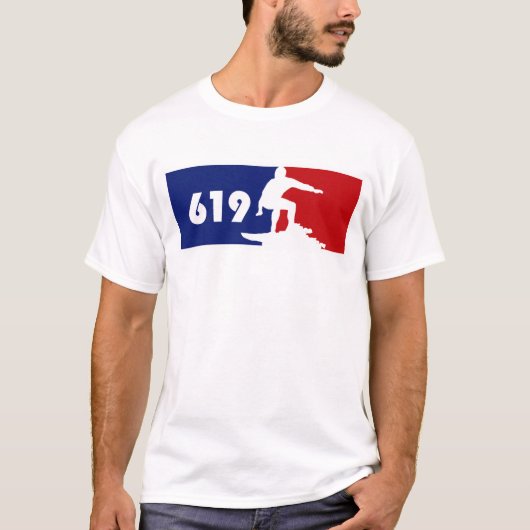 T-shirt Chemise 619 surfante (Devant)