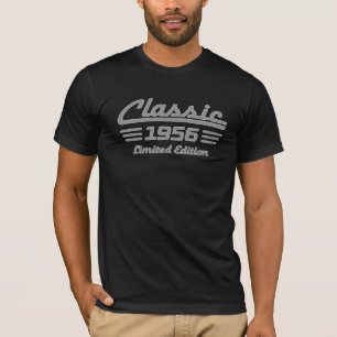 T-shirt Chemise 70e anniversaire Né en 1956, voiture class
