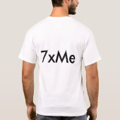 T-shirt Chemise 7xMe (Dos)