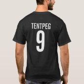T-shirt Chemise 9 de peloton de Tentpeg (Dos)