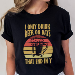 T-shirt Chemise à bière amusante, cadeau pour l'amoureux d