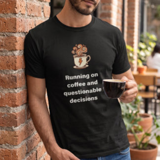 T-shirt Chemise à citation sarcastique pour hommes sur le