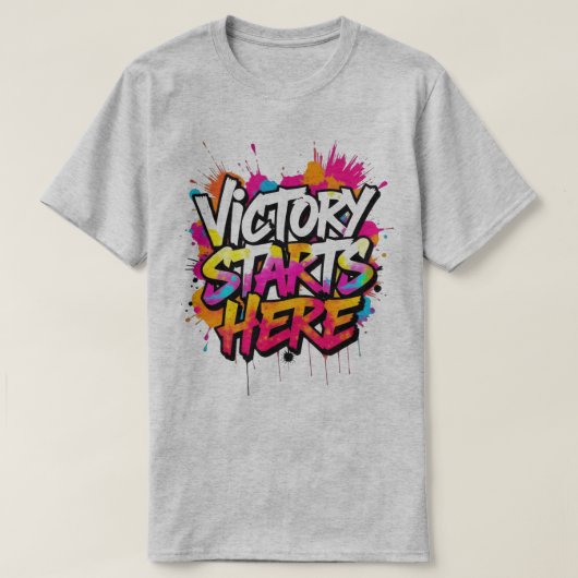 T-shirt Chemise à déclaration audacieuse (Design devant)