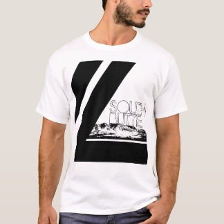 T-shirt Chemise à deux lignes de butte du sud