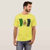T-shirt Chemise à drapeau du Yukon (Devant entier)