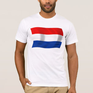 T-shirt Chemise à drapeau Pays-Bas