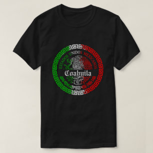 T-shirt Chemise à emblème de l'État de Coahuila au Mexique