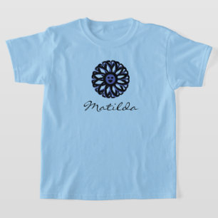 T-shirt Chemise à Fleur Souriante Matilda