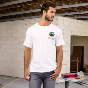 T-shirt Chemise à logo personnalisé, sans quantité minimum