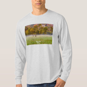 T-shirt Chemise à manches longues Couple Elk