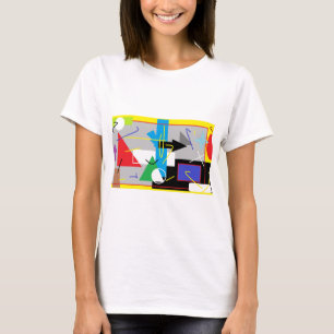 T-shirt Chemise à manches longues Crazy Geometry