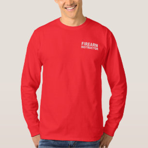 T-shirt Chemise à manches longues de l'instructeur d'arme