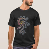 T-shirt Chemise à manches longues et fractées Mandelbrot (Devant)