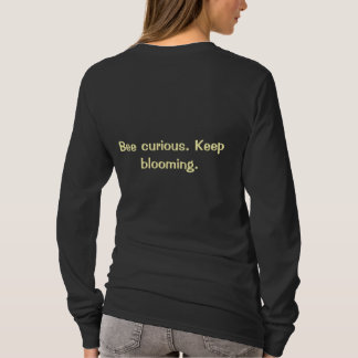 T-shirt Chemise à manches longues graphique abeille au dah