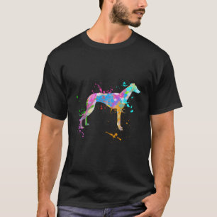 T-shirt Chemise à manches longues Greyhound Aquarelle Aime