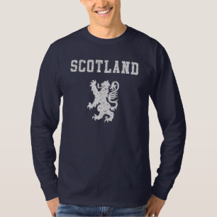 T-shirt Chemise à manches longues Lion rampant écossais