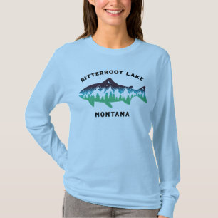T-shirt Chemise à manches longues pour dames Bitterroot L