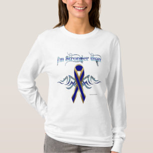 T-shirt Chemise à manches longues pour femmes cancer Colon