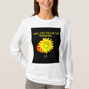 T-shirt Chemise à manches longues pour femmes de bonne nui