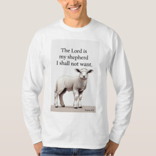 T-shirt Chemise à manches longues pour hommes chrétiens Ps