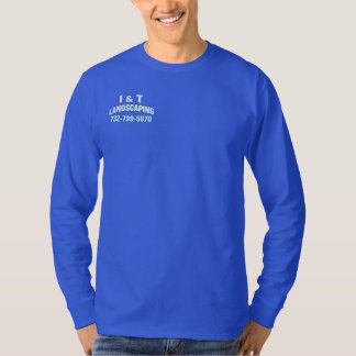 T-shirt Chemise à manches longues pour hommes I & T Landsc