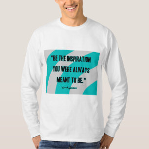 T-shirt Chemise à manches longues pour hommes Inspiration