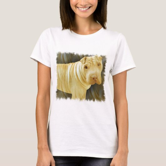 T-shirt Chemise à manches longues Shar Pei (Devant)