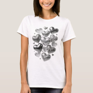 T-shirt Chemise à motif Dynamic Silver HEARTS
