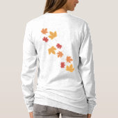 T-shirt Chemise à pistolet d'automne (Dos)