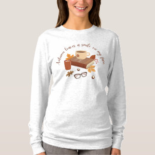 T-shirt Chemise à pistolet d'automne