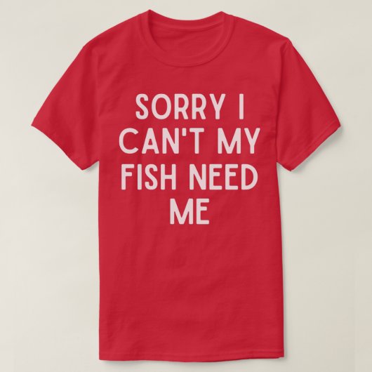 T-shirt Chemise à poisson1 (Design devant)